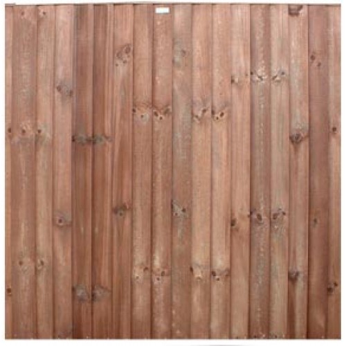 Closeboard Panel / Feather Edge Panel - Pre-treated Brown