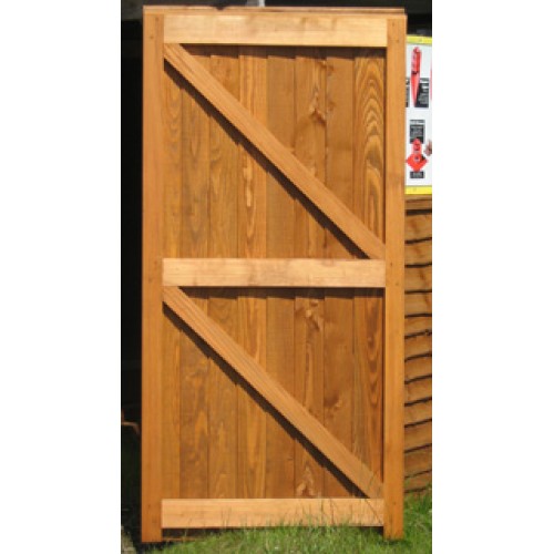Closeboard Gate Fully Framed Morticed & Tenoned