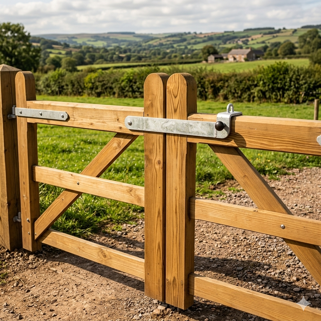 Throw Over Gate Loop / Double Gate Fastener